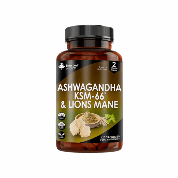 New-Leaf-Ashwaganda-KSM-66-Lions-Mane-120-1