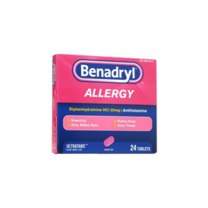 Benadryl allergy tablets