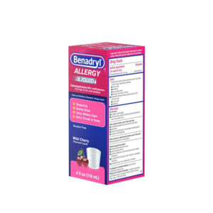 Benadryl allergy syrup